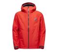 Мембранна чоловіча куртка для трекінгу Black Diamond Liquid Point Shell, M - Hyper Red (BD K849.6002-M) image