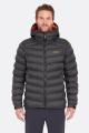 Чоловіча зимова куртка Rab Nebula Pro Jacket, Anthracite, MED (RB QIP-23-ANT-MED) image