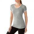Футболка жіноча Smartwool NTS Micro 150 Pattern Tee Silver Gray Heather, р. M (SW SN408.040-M) image