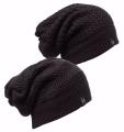 Шарф-труба-шапка Buff Knitted Neckwarmer Hat Ramdon, Black (BU 111032.999.10.00) image