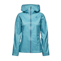 Мембранна жіноча куртка для трекінгу Black Diamond W Treeline Rain Shell, Coastal Blue, S (BD 7450094054SML1) image
