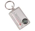 Брелок-компас Munkees Thermometer Compass, White (6932057831457) image