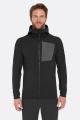 Чоловіча флісова кофта Rab Superflux Hoody, Black, L (QFG-13-BLK-LRG) image