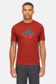 Футболка мужская Rab Crimp Reflection Tee, Tuscan Red, SML (QBL-72-TRD-SML) image