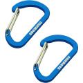 Карабін (пара) Munkees Flat Wiregate 4 mm x 40 mm, Dark Blue (MNKS 3251-DB) image