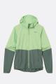 Вітровка жіноча Rab Windgather Hoody Wmns, Fig Green/Sage, 10 (QWS-85-FGS-10) image