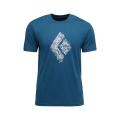 Футболка мужская Black Diamond M Engineered Diamond SS Tee, Indigo, M (BD 7524724013MED1) image