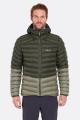 Зимова чоловіча куртка Rab Cirrus Alpine Jacket, Army/Light Khaki, SML (QIP-25-ALK-SML) image