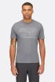 Футболка чоловіча Rab Mantle Outline Tee, Beluga, LRG (QCC-01-BEL-LRG) image