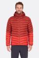 Зимова чоловіча куртка Rab Cirrus Alpine Jacket, Tuscan Red/Dark Horizon, SML (QIP-25-TUD-SML) image