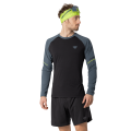 Футболка чоловіча Dynafit ALPINE PRO M L/S TEE, Gray/black, 46/S (71156/0721) image