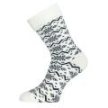 Термошкарпетки трекінгові Lasting HMN 009, M, White/Black (HMN-009M) image