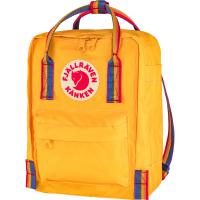 Рюкзак Fjallraven Kanken Rainbow Mini, Warm Yellow/Rainbow Pattern, (7323450690014)
