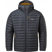 Чоловічий легкий пуховик Rab Microlight Alpine Jacket, Beluga, XXS (QDB-12-BE-XXS)