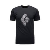 Футболка чоловіча Black Diamond M Engineered Diamond SS Tee, Black, M (BD 7524720002MED1)