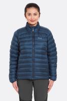 Куртка утеплена жіноча Rab Cirrus Jacket Wmns, Tempest Blue, 12 (QIP-28-TMB-12)