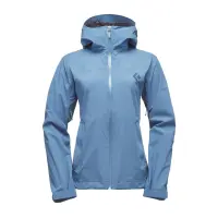 Мембранна жіноча куртка Black Diamond W Stormline Stretch Rain Shell, L - Blue Steel (BD M697.433-L)