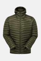 Чоловіча демісезонна куртка Rab Cirrus Flex Hoody, Olive (Olive), MED (QIP-31-OLV-MED)