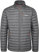 Чоловічий легкий пуховик Rab Microlight Jacket, Graphene, LRG (QDB-16-GRH-LRG)