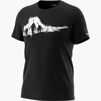 Футболка чоловіча Dynafit GRAPHIC CO M S/S TEE, black, 46/S (70998/0911 46/S)