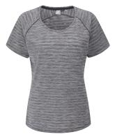 Футболка женская Rab Wisp Tee Wmns, Ebony Marl, 10 (RB QBL-12-EM-10)