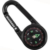 Брелок-компас Munkees Thermometer, Black (6932057831358)
