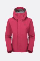 Мембранна куртка жіноча Rab Downpour Jacket Wmns, Watermelon, 12 (QWI-07-WTM-12)