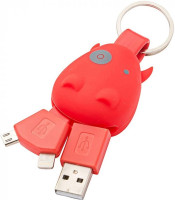 Брелок-зарядка Munkees 3700 Smart Charger Red (MNKS 3700-RD)
