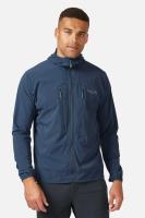 Куртка мужская Soft Shell Rab Borealis Jacket, Deep Ink, S (QWS-35-DIK-SML)