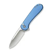 Ніж складаний Civivi Button Lock Elementum II, Blue (724065713605)