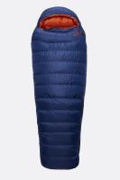 Спальный мешок женский Rab Ascent 700 Wmns, (-9°C), 200 см - Left Zip, Nightfall Blue (QSD-38-NFB-REG-LZ)