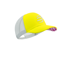 Кепка з сіткою Compressport Trucker Cap, Safe Yellow/White, One Size (7630102563986)