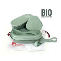 Набір посуду Light My Fire LunchKit BIO 6 pcs, Sandy Green (LMF 2413710610)