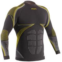 Термофутболка с длинным рукавом мужская Accapi Synergy, Black/Lemon, XS/S (ACC EA401.920-XSS)