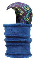 Шарф-труба Buff Neckwarmer &amp; Headliner, Kadsu/Twilight Blue (BU 108123.00)