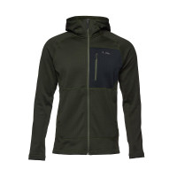 Чоловіча флісова кофта з рукавом реглан Black Diamond M Factor Hoody, Cypress, XL (BD 7440403021XLG1)