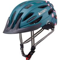 Велошолом Cairn Fusion LED USB, Pine/Petrol blue, 55-59, M (0300550-53-55-59)