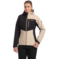 Гірськолижна жіноча мембранна куртка Kilpi FLIP-W, beige/black, 38 (WL0111KIBEG38)