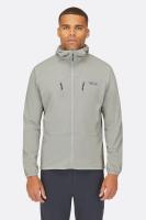 Куртка мужская Soft Shell Rab Borealis Jacket, Light Zinc, L (QWS-35-LZN-LRG)