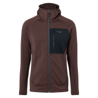 Мужская флисовая кофта с рукавом реглан Black Diamond Factor Hoody, M - Port/Black (BD 744040.9174-M)