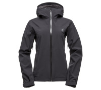 Мембранна жіноча куртка Black Diamond Stormline Stretch Rain Shell, L - Black (BD M697.015-L)