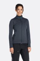 Жіноча флісова кофта Rab Graviton Jacket Wmns, Beluga, 10 (QFF-58-BEL-10)
