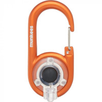 Брелок-ліхтарик Munkees 1078 Carabiner LED Orange (MNKS 1078-OR)