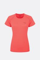 Футболка жіноча Rab Sonic Tee Wmns, Hibiscus, S (QBL-02-HIB-10)