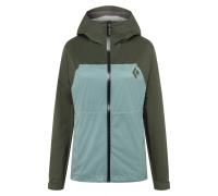 Мембранна жіноча куртка Black Diamond Stormline Stretch Rain Shell, M - Cypress/Storm Blue (BD M697.9159-M)