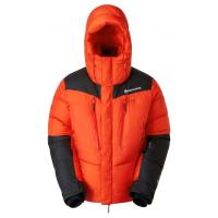 Чоловічий зимовий пуховик для альпінізму Montane Apex 8000 Down Jacket, S - Firefly Orange (UAPXJFIRB10)
