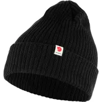 Шапка Fjallraven Rib Hat, Black, One Size (7323451030536)