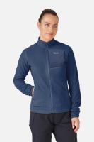 Женская флисовая кофта Rab Tecton Jacket Wmns, Deep Ink, 12 (QFF-98-DIK-12)