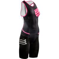 Жіночий комбінезон для тріатлону Compressport TR3 Aero Trisuit W, Black, S (TSUTRIW-99-1S)