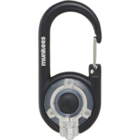 Брелок-ліхтарик Munkees 1078 Carabiner LED Black (MNKS 1078-BK)